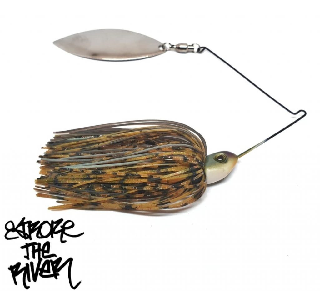 Spinnerbait 11 GR Green Brawn Passion Carnassiers France