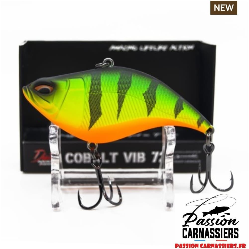 Leurre Vibrant Major Fish VIB 7 Cm - Crankbait Sans Hélice Pour Perche, Brochet Et Truite